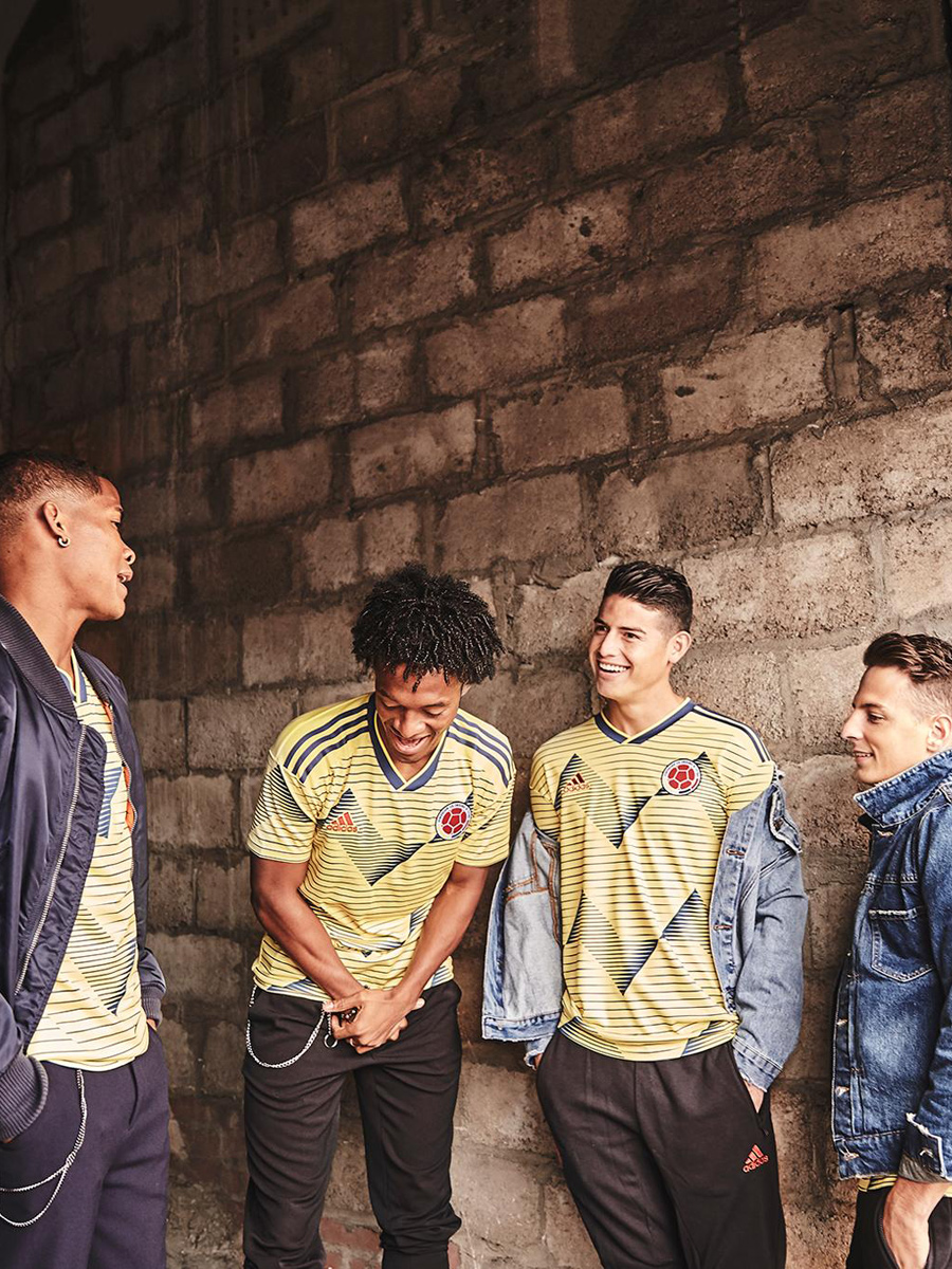 Seleção nacional colombiana 2019 temporada home Camisola